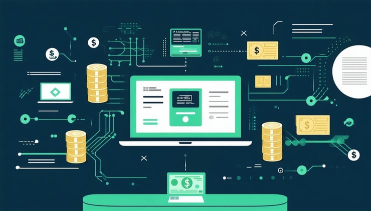 Accounts payable automation illustration