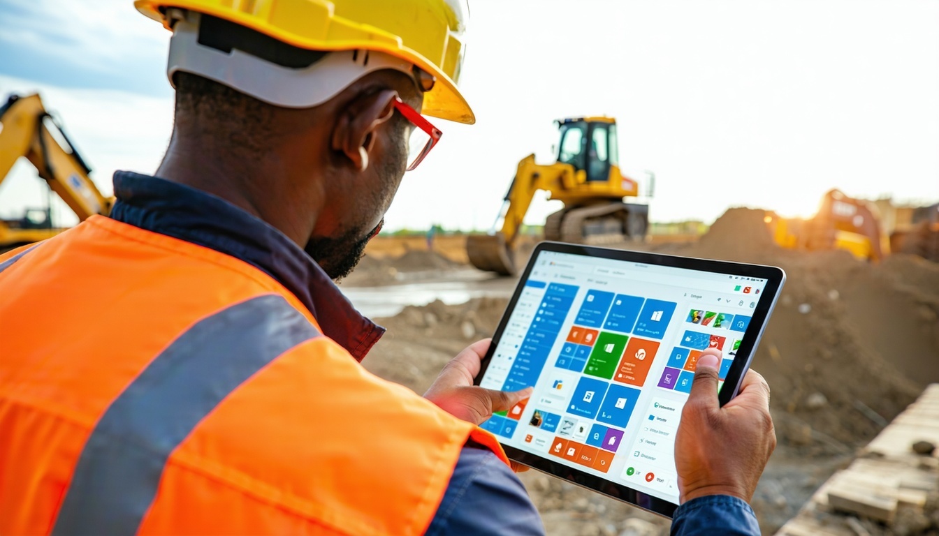 Streamline Construction Project Management with Microsoft Apps
